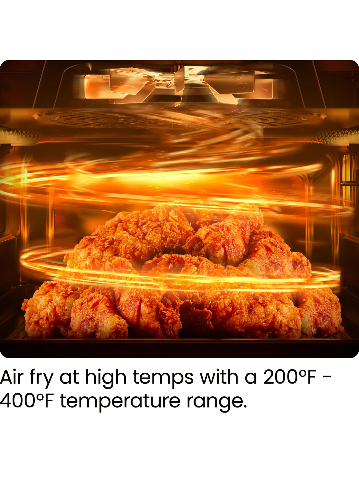 CHEFMAN Multifunctional Digital Air Fryer+ Rotisserie, Dehydrator, Convection Oven, 17 Touch Screen Presets Fry, Roast, Dehydrate, Bake, XL 10L Family Size, Auto Shutoff, Large Easy-View Window, Black