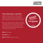 Eight O’Clock Coffee The Original Medium Roast Recyclable K-Cup Pods, 96 Count