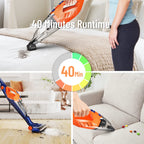Cordless Vacuum, ORFELD Stick Vacuum Cleaner 4 in 1 Lightweight