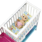 Barbie Skipper Babysitters Inc Nap n Nurture Nursery Playset with Brunette Doll, Baby & Accessories