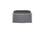 LG - 29" Laundry Pedestal with Storage Drawer - Graphite Steel