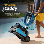 Dolphin Nautilus CC Robotic Pool Vacuum Cleaner All Pools up to 33 FT - Wall Climbing Scrubber Brush
