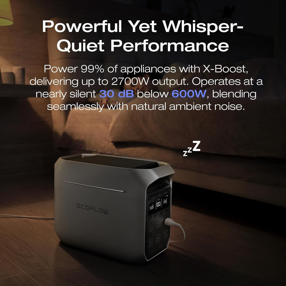 EF ECOFLOW Solar Generator DELTA 3 Plus with 400W Solar Panel (2024 New)  1000W Solar Input  LFP(LiFePO4) Battery  Portable Power Station for Home Backup Power  Camping & RVs
