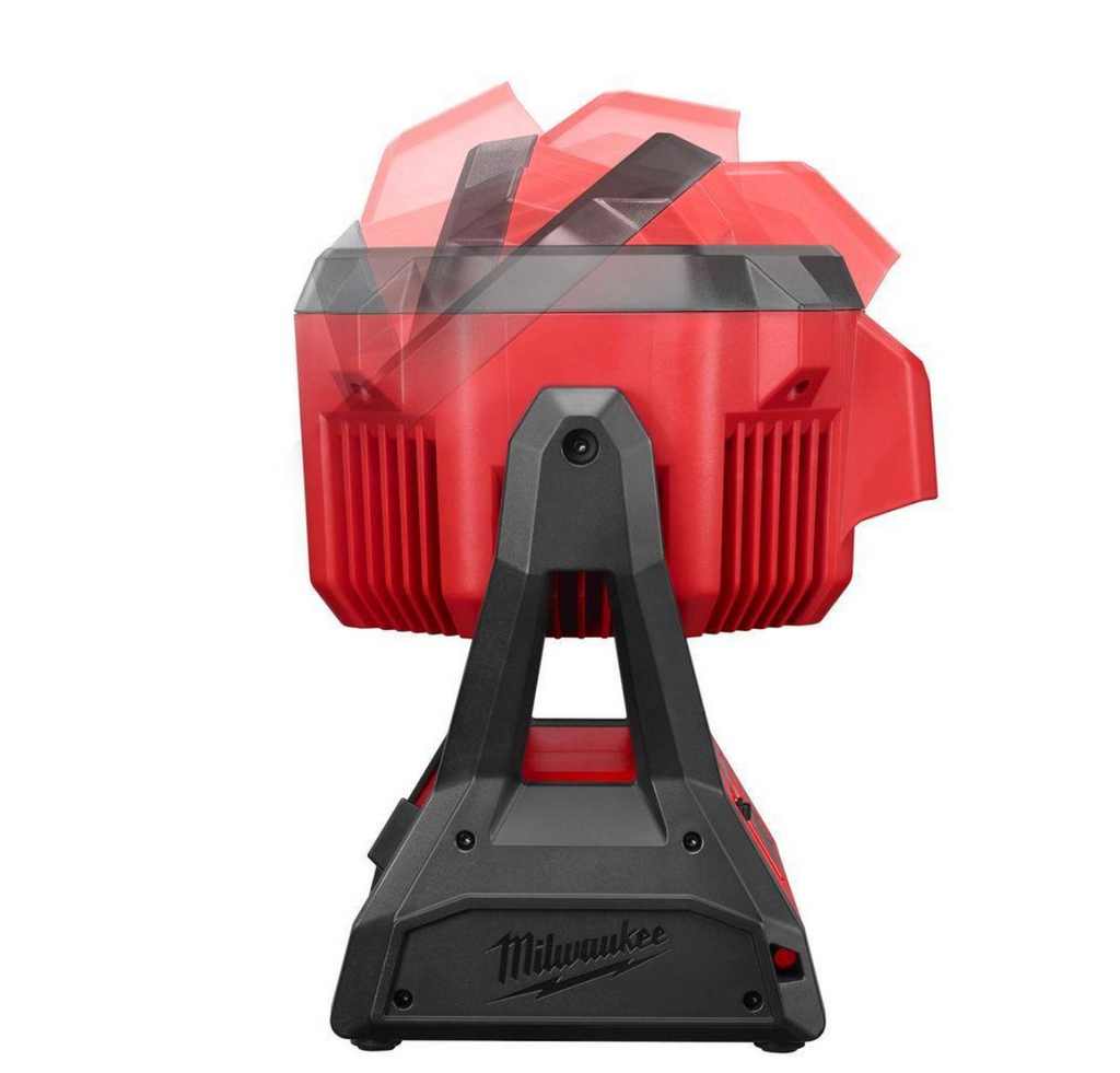 2663-20-0886-20 M18 18V Lithium-Ion Cordless 1/2 in. Impact Wrench, Friction Ring with M18 Jobsite Fan