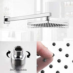 KES Black Shower Faucet Shower Valve Rain Shower