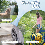 Garden Hose Reel Cart Holds 330 FT of 3/4" or 5/8�?& 400 FT of 1/2" Hose, Heavy Duty Yard Water Planting Cart