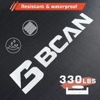 BCAN 40/48" Foldable Mini Trampoline，Workout Max Load 330lbs/440lbs