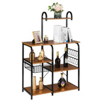 Premium Kitchen Microwave Storage Cart Stand 35.5′′