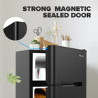 90L Electric Mini Fridge Freezer Portable