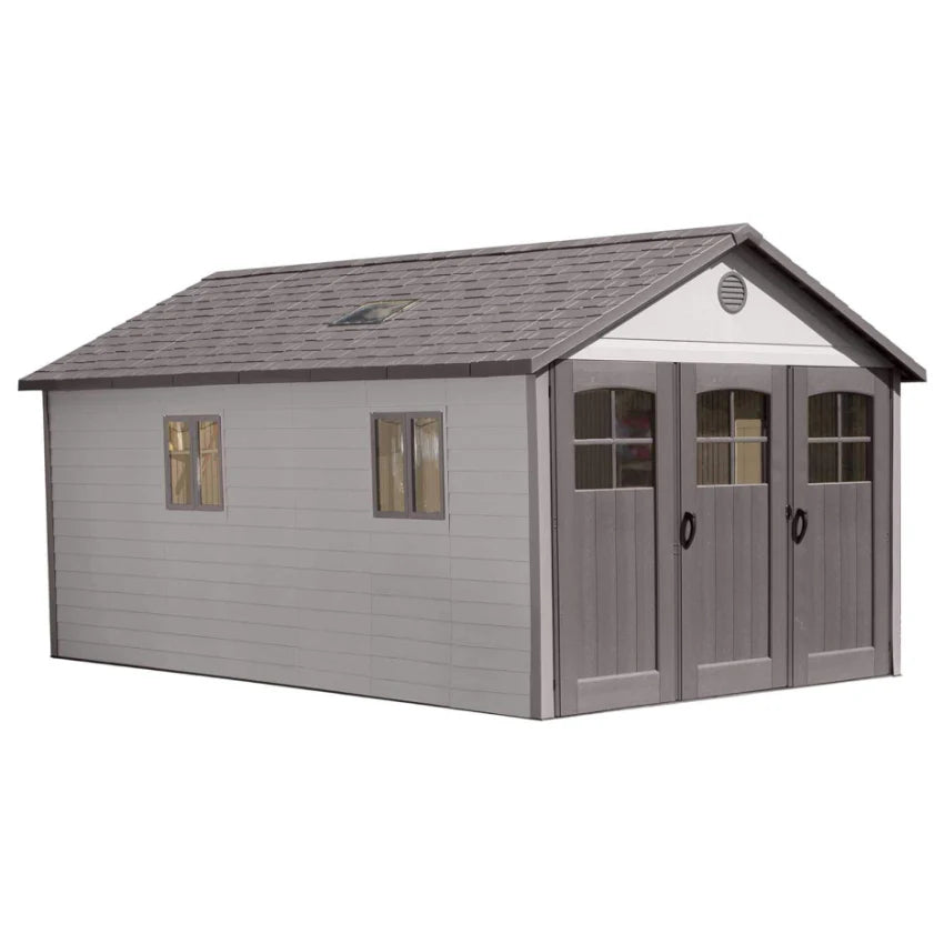 Lifespan 11 x 18.5 feet. Outdoor Storage Shed, 11 x 18.5, Desert Sand