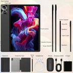 Tablet｜14 inch Android 16 Tablet｜30GB RAM 256GB ROM｜1920 * 1200 IPS FHD｜10000mAh 30W Fast Charging｜Octa-core Processor｜Wi-Fi 6  BT 5.4｜Dual Camera with Keyboard｜Mouse｜Stylus｜Case｜Headphone