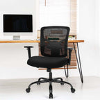 400 LBS Mesh Big & Tall Office Chair Ergonomic Executive Chair Rolling Swivel Computer Task Chair