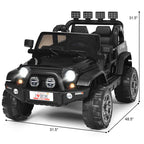 2-Seater Kids Ride on Truck, 12V Battery Electric Toddler Motorized Vehicles Riding Toy Car with Remote Control