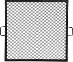 Sunnydaze Square Fire Pit Grill Grate - Campfire Grill Grate Over Fire Pit - BBQ Cooking Replacement Rack with Handles - 40 Inch
