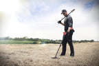 Minelab Vanquish 440 Multi-Frequency Pinpointing Metal Detector for Adults with V10 10"x7" Double-D Waterproof Coil (4 Detect Modes  Wired Headphones & Rain Cover Included)