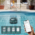 (2026 Upgraded) WYBOT C2 Cordless Robotic Pool Cleaner  Dual Filtration  Wall Climbing & Waterline Cleaning  App Scheduling  Smart Navigation  Pool Vacuum for Inground/Above Ground Pools-2152 Sq.ft