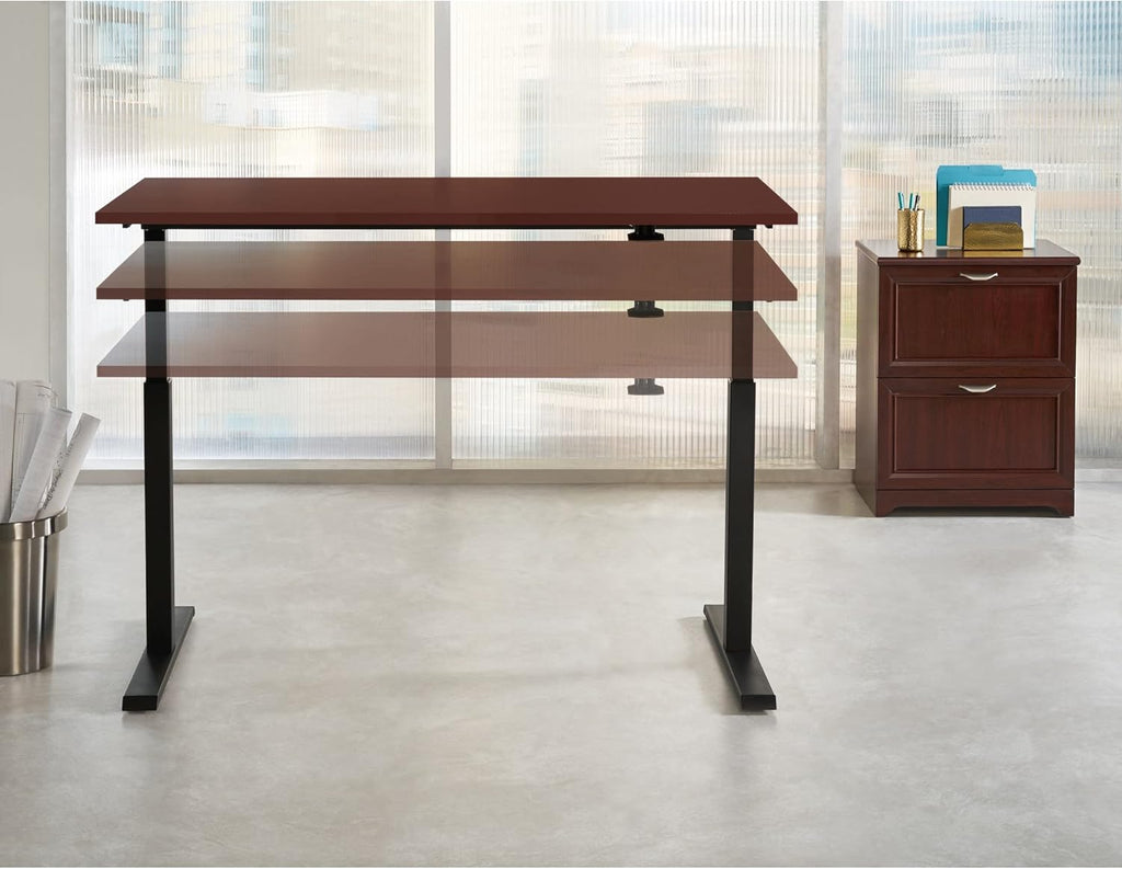 Realspace? Magellan 23-1/2"W x 16-9/16"D Lateral 2-Drawer File Cabinet, Classic Cherry