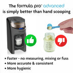 Baby Brezza Formula Pro Advanced Dispenser, Automatic Warm Formula Maker, BPA-Free, White