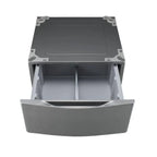 LG - 29" Laundry Pedestal with Storage Drawer - Graphite Steel