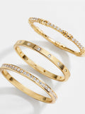 Culbreth's Jewelers Maddie 18K Gold Ring Set in Gold Pavé