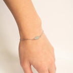 Culbreth's Jewelers Stainless Oval Bracelet – Minimalist Engravable 18K Gold PVD