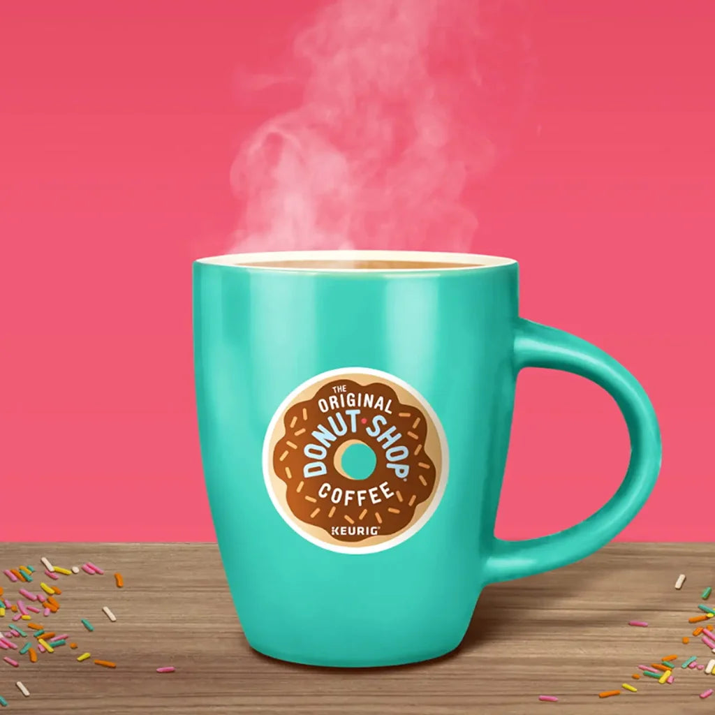 The Original Donut Shop Decaf Medium Roast K-Cup Pods, 96 Count �?Compatible with Keurig, Kosher Certified, Recyclable