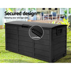 Weather-Resistant 290L Storage Box with Wheels - Gardeon