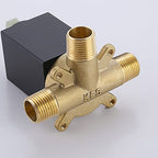 KES Black Shower Faucet Shower Valve Rain Shower