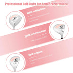 Complete Golf Clubs Package Set 10 Pieces, Includes 460cc Alloy Driver