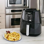Ninja AF101 Air Fryer, 4 Qt, Black/gray