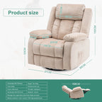 Recliner Chair 360 Swivel Massage Chair