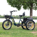 SILVERADO 20 48V/14AH 750W Foldable Fat Tire Electric Trike, 330LBS (96817362)
