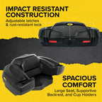 Black Boar Camco UTV/ATV Rear Storage Box and Lounger