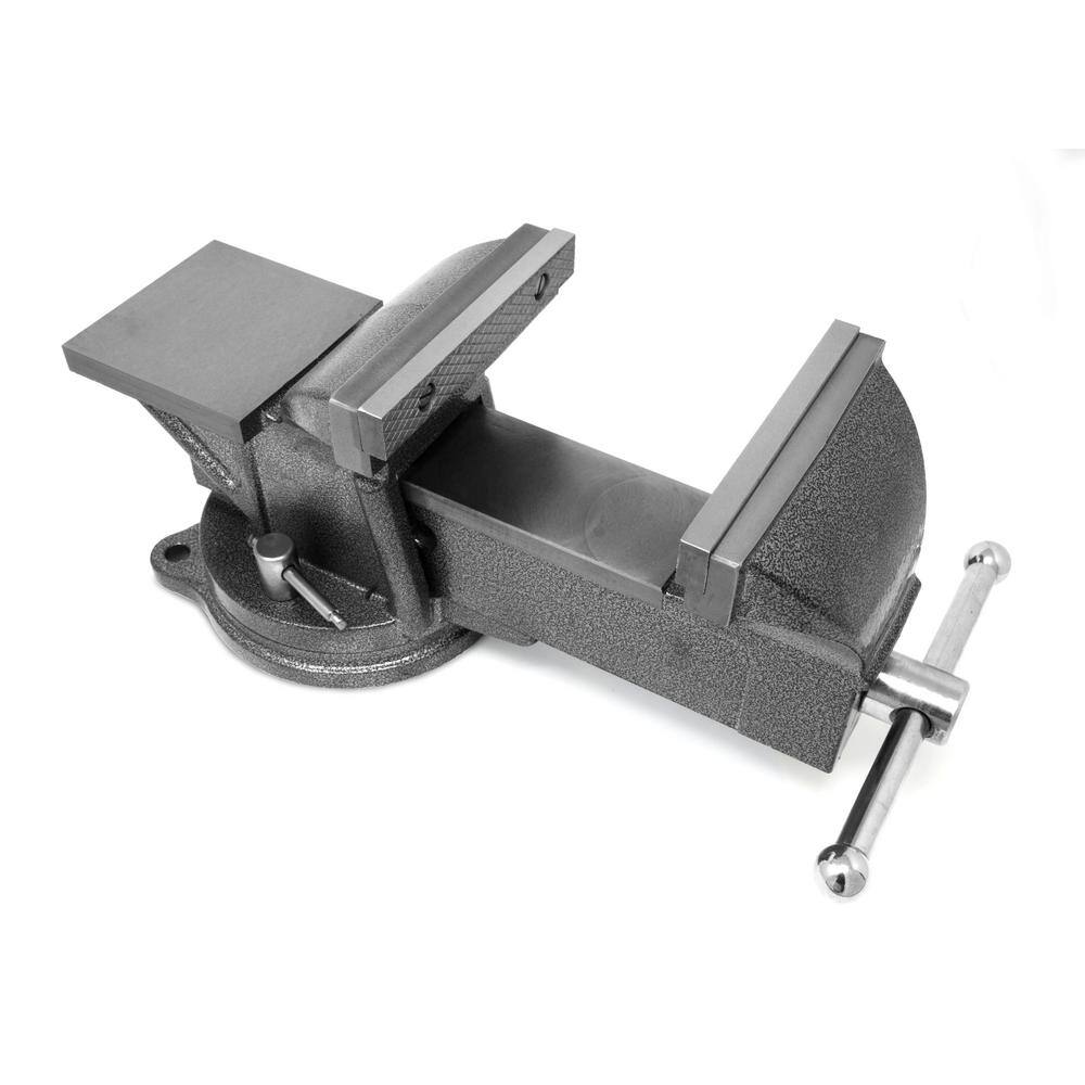456BV 6 in. Heavy-Duty Cast Iron Bench Vise with Swivel Base