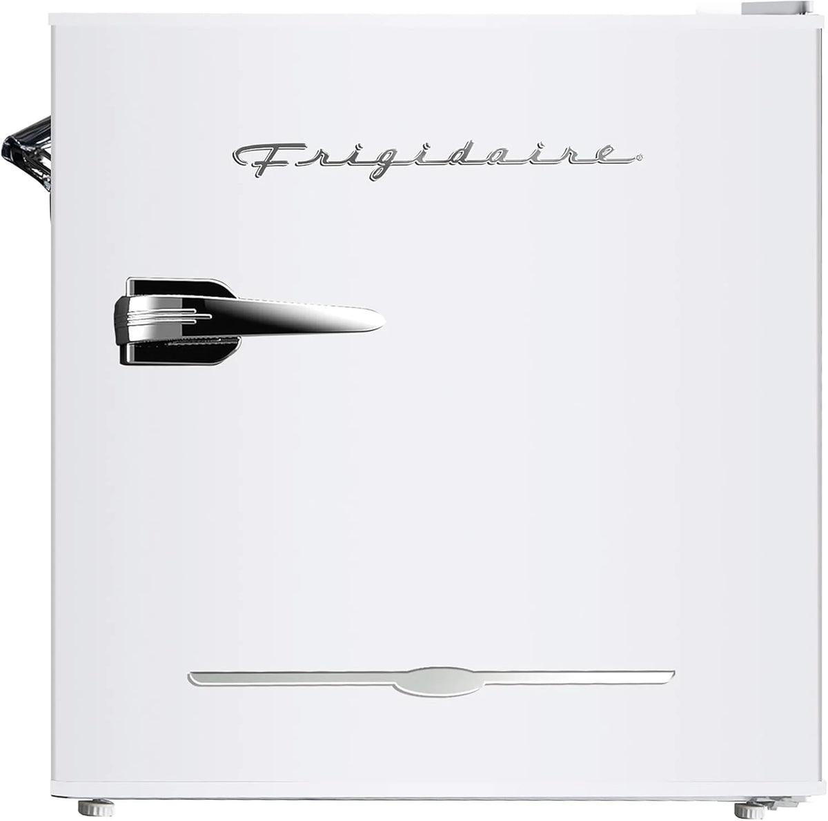 Frigidaire EFR176 Retro Compact Fridge with Chiller Mini Refrigerator with Built-in Bottle Opener for Office, Bedroom, Dorm Room or Cabin, 1.6 cu ft 16" D x 18" W x 18.5" H, Moonlight