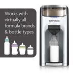 Baby Brezza Formula Pro Advanced Dispenser, Automatic Warm Formula Maker, BPA-Free, White