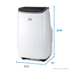 8,000 BTU Portable Air Conditioner up to 350 Sq.ft with Remote Control
