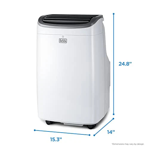 8,000 BTU Portable Air Conditioner up to 350 Sq.ft with Remote Control