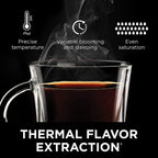 Ninja Hot & Cold Brewed System, Auto-iQ Tea and Coffee Maker With Glass Carafe