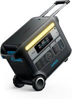 Anker SOLIX F2000 Portable Power Station  PowerHouse 767  2400W Solar Generator  GaNPrime Battery Generators for Home Use  LiFePO4 Power Station for Outdoor Camping  and RVs (Solar Panel Optional)