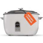 MOOSUM Commercial Rice Cooker, Large Capacity 30-Cup (UnCooked), 60-Cup (Cooked) with One Touch Operation and 12-Hour Keep Warm,Easy to Use and clean,1600W