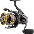 Daiwa BG Spinning Reel – Black Anodized Aluminum, Digigear System, Air Rotor, Waterproof Drag for Freshwater & Saltwater Fishing