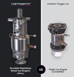 GE Profile Opal 2.0 Ultra Nugget Ice Maker with Scale Inhibiting Filter,Scoop Included,38 lbs in 24 Hours,Pellet Ice Machine with WiFi & Smart Connected,Stainless Steel