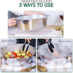Cast Aluminum Dutch Oven - 8 Quart - Oval Dutch Oven Pot with Lid for Families and Parties - Lightweight Cajun Cookware with Ideal Heat Distribution - Oval Roaster Pan with Lid (13 Inch)