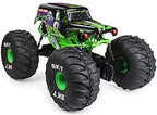 Monster Jam, Official Mega Grave Digger All-Terrain Remote Control Monster Truck with Lights