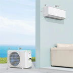 Energy Star Certified 12000 BTU 24 SEER2 Mini Split Air Conditioner with Heat Pump, WiFi Enabled Ductless Inverter AC Unit Cools 750 Sq.Ft