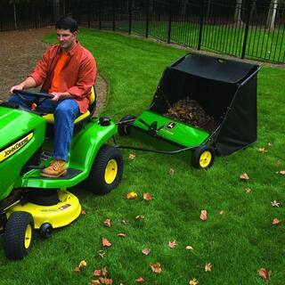 John Deere 42��� Tow-Behind Lawn Sweeper, 24 cu. ft. Capacity, Adjustable Brushes