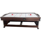 4 In 1 Multi-functional Game Table with Full Accessories for Home, MDF, 7Ft
