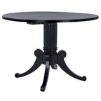 SAFAVIEH Jeane Antique White Drop Leaf Dining Table - 43 W x 43 D x 31 H - 43Wx43Dx31H