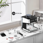 20 Bar Espresso Coffee Machines with Grinder